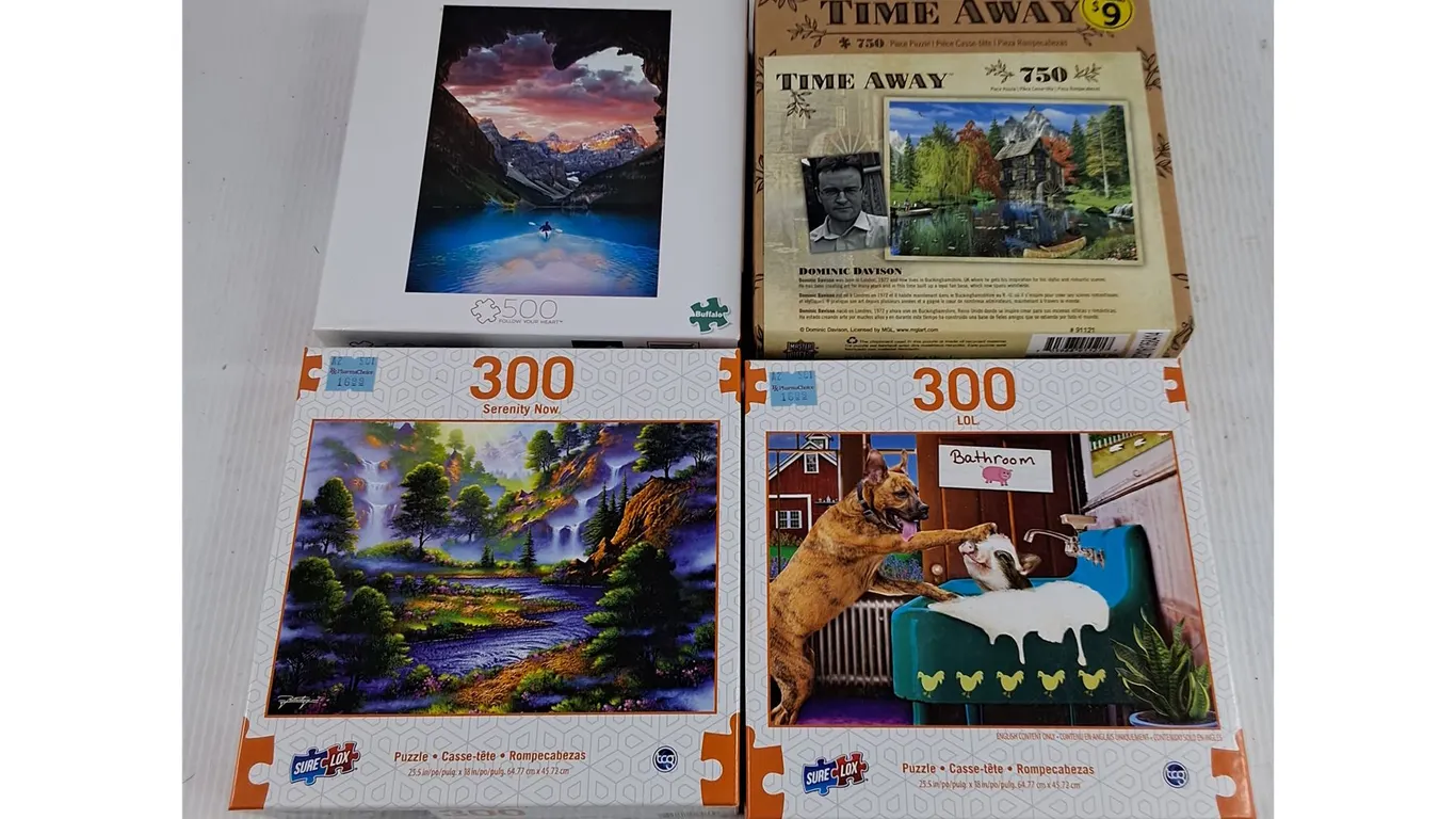 Assorted Jig Saw Puzzles