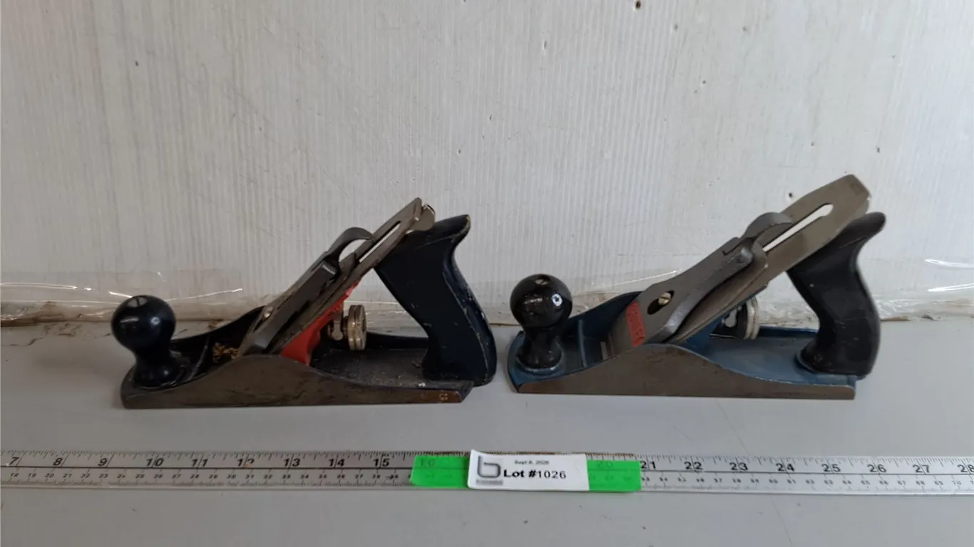 (2) 9.25" Hand Planes
