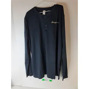 Snap-on Long Sleeve Shirt-XXXL