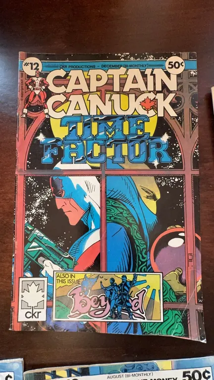 Captain Canuck #12 Comic Book December Issue