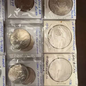 U.S. Silver Dollars and Kennedy Half Dollars Assortment