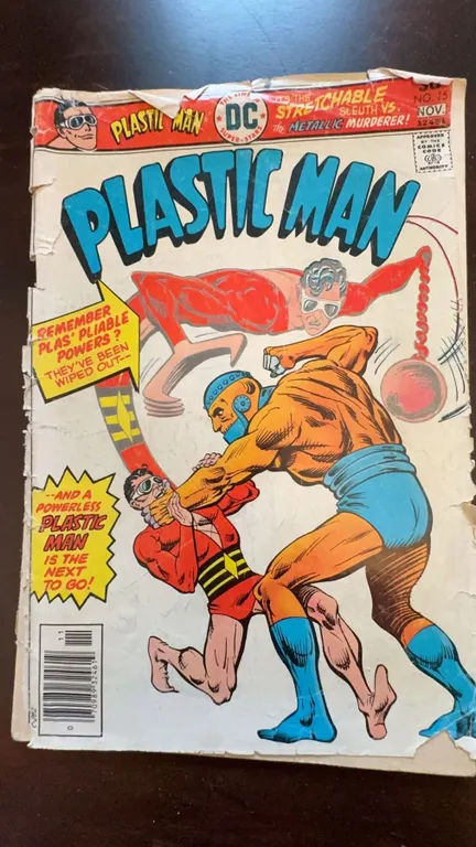Plastic Man Comic Issue No. 17, DC Comics, November 1976