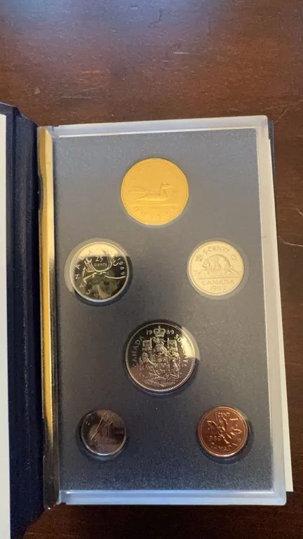 1989 Royal Canadian Mint Proof Coin Set