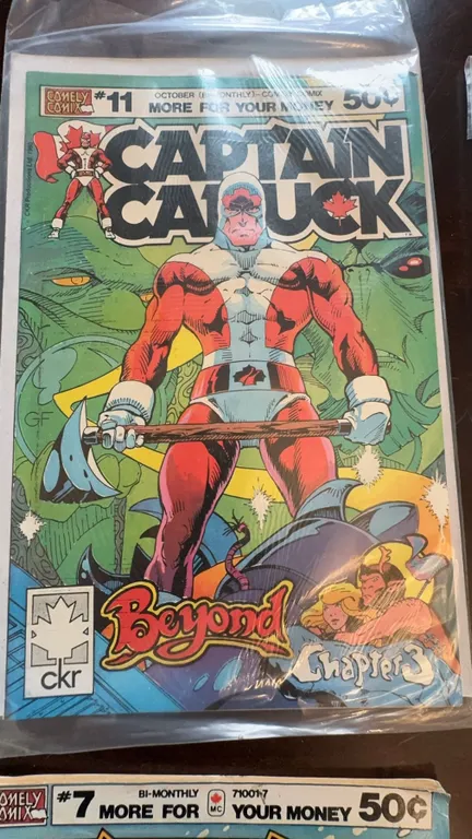Captain Canuck #11 Comic Book (October 1980, CKR)