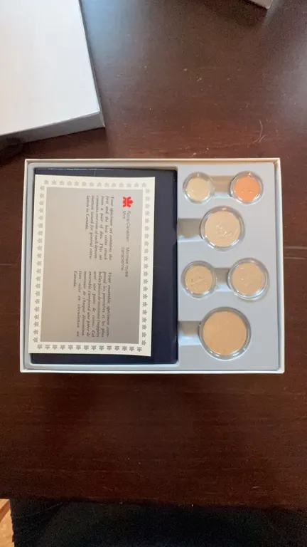 1987 Royal Canadian Mint Specimen Coin Set