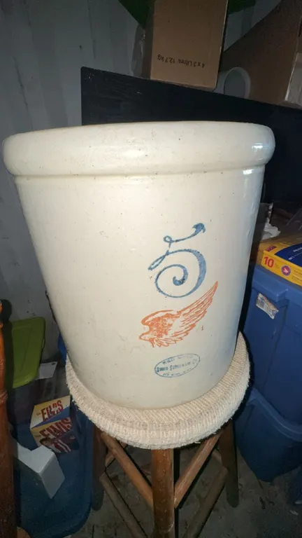 Red Wing Union Stoneware 5 Gallon Crock