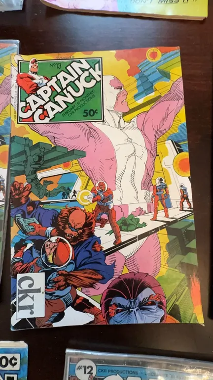 Captain Canuck No. 13 Comic Book (CKR Productions, 1981)