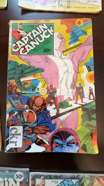 Captain Canuck Comic Book Issue No. 13 (CK Publications, 1981)