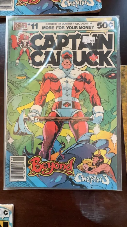 Captain Canuck Comic Book Issue #11 October 1981
