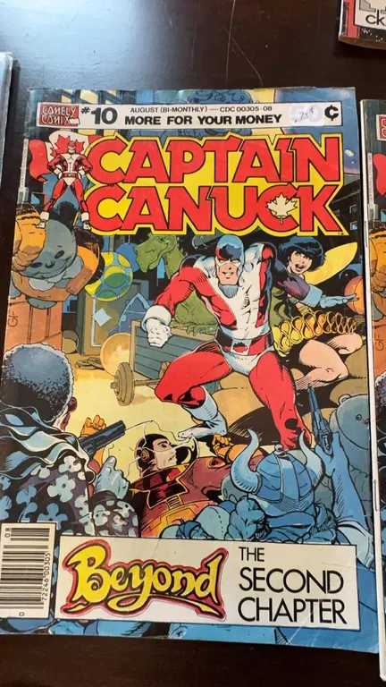 Captain Canuck Comic Issue #10 August