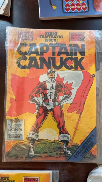 Captain Canuck First Fantastic Issue July 1975 Collector's Edition
