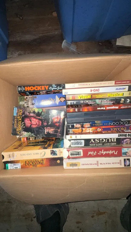 VHS and DVD Movies