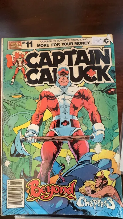 Captain Canuck #11 October Bi-monthly Comic Book