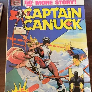 Captain Canuck No. 4 July 1976 Comic Book