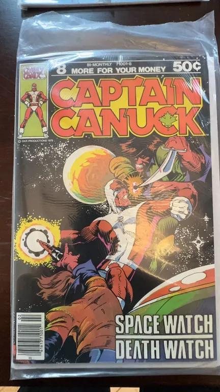 Captain Canuck No. 8 Comic Book (1979)