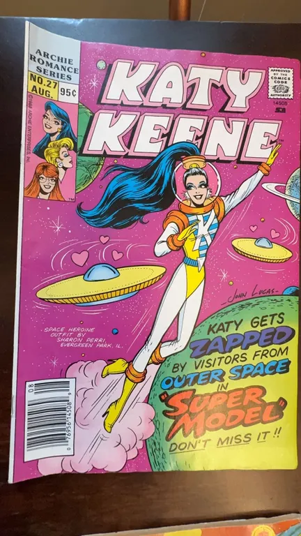 Archie Romance Series Katy Keene No. 28 Comic August 1987