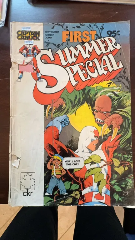 Captain Canuck First Summer Special Comic Book (September 1981)