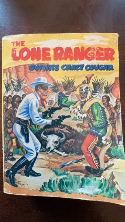 The Lone Ranger Outwits Crazy Cougar Big Little Book