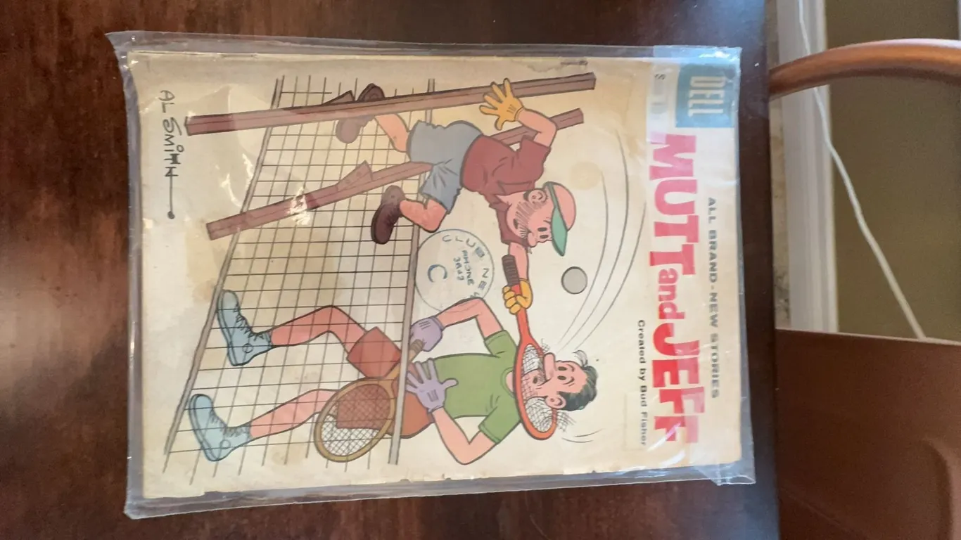 Dell Comic Book Mutt and Jeff No. 89 by Al Smith