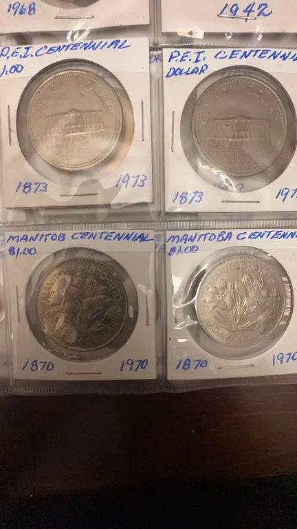 Canadian Silver Coins 1968-2002