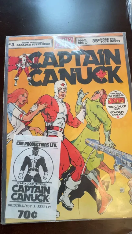 Captain Canuck Comic Book Issue #3 Canada’s Superhero