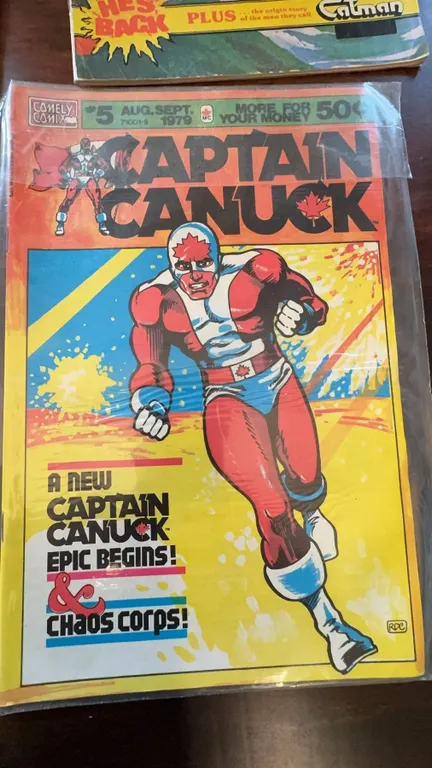 Captain Canuck #5 (Aug-Sept 1976), Comely Comix