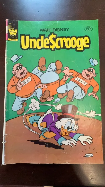 Walt Disney Uncle Scrooge Comic Book Issue 199