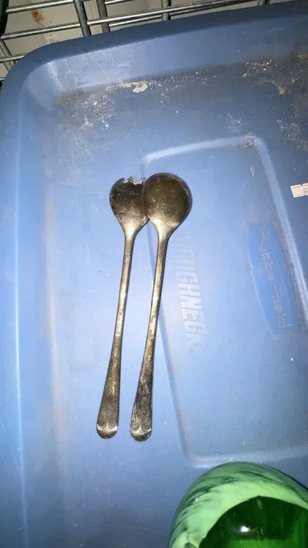 Birks Regency Plate Silverplate Serving Spoons Set