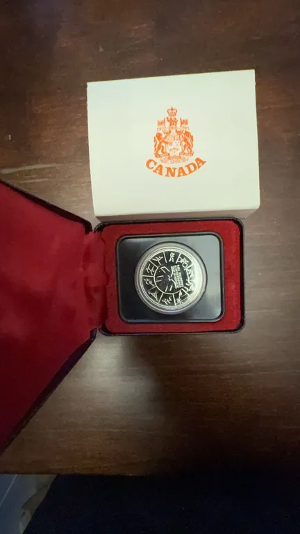 1978-2003 Canadian Silver Proof Coin With Case