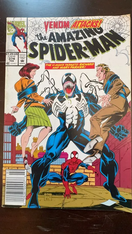 The Amazing Spider-Man #374 Marvel Comic Book (1992)