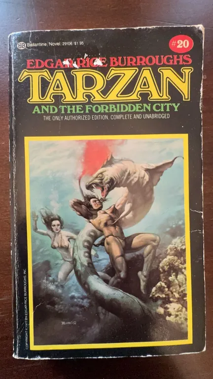 Tarzan and the Forbidden City Paperback by Edgar Rice Burroughs