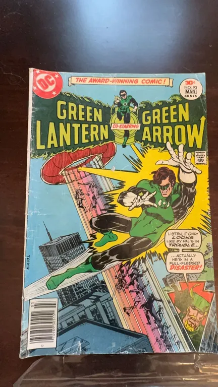 Green Lantern Green Arrow Comic Issue #94, May 1977