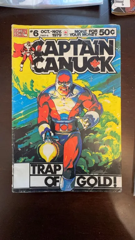 Captain Canuck Comic Issue #6 Oct-Nov 1979