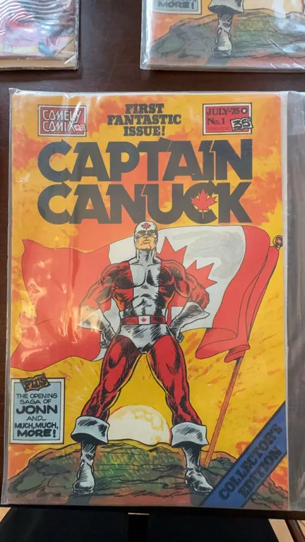 Captain Canuck No. 1 First Issue Collector's Edition Comic
