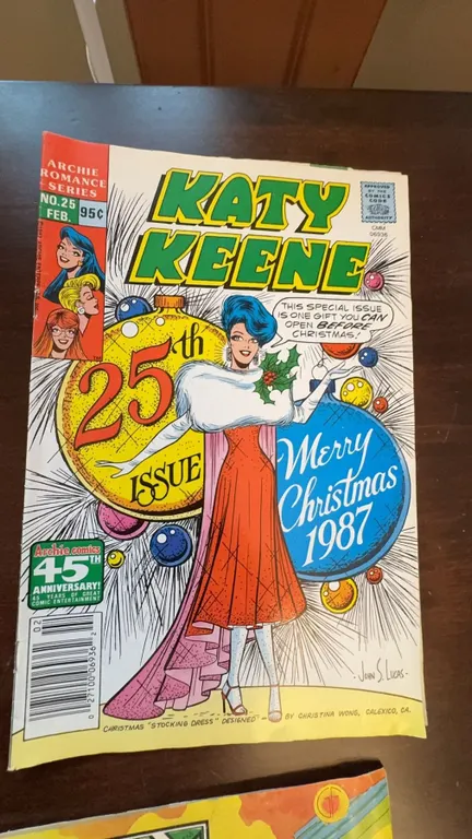 Katy Keene Comic Book No. 25, February 1987, Archie Romance Series
