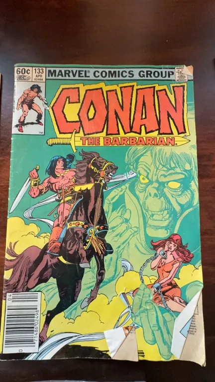 Conan the Barbarian Marvel Comic Issue No. 133 (April 1982)