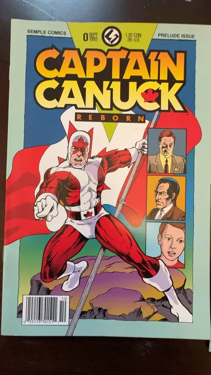 Captain Canuck Reborn #0 Prelude Issue