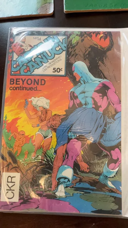 Captain Canuck No. 14 Comic Book (CKR, 1981)