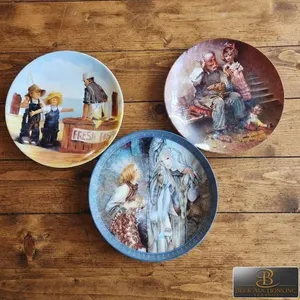 3 Collector Plates: Rockwell, Wülfing, Down with Boxes