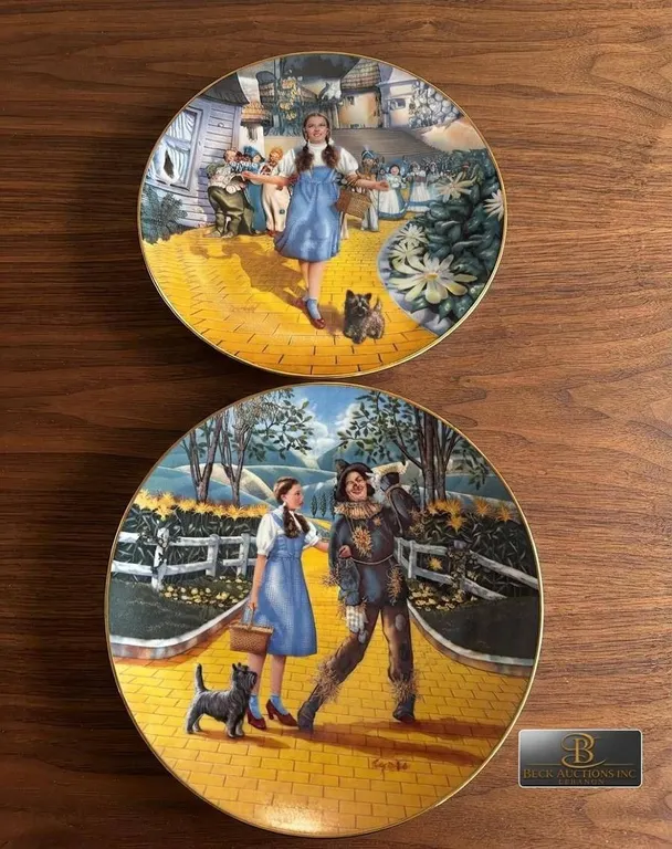 Wizard of Oz Limited Edition Collector Plates by Rudy Laslo