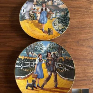 Wizard of Oz Limited Edition Collector Plates by Rudy Laslo