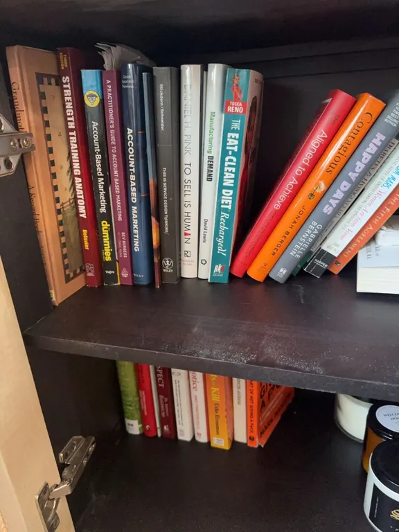 Business, Self-Help, and Health Books with Simitron Real Rose