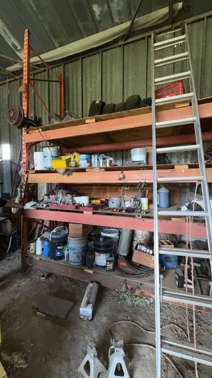 Industrial Racking System with Metal Shelving