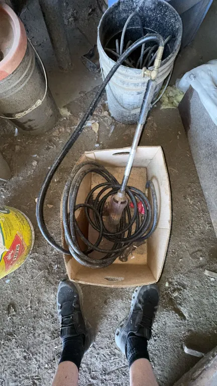 Concrete Vibrator with Long Power Cable