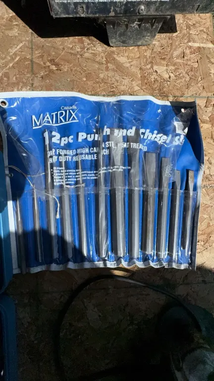 Matrix 12-Piece Punch and Chisel Set