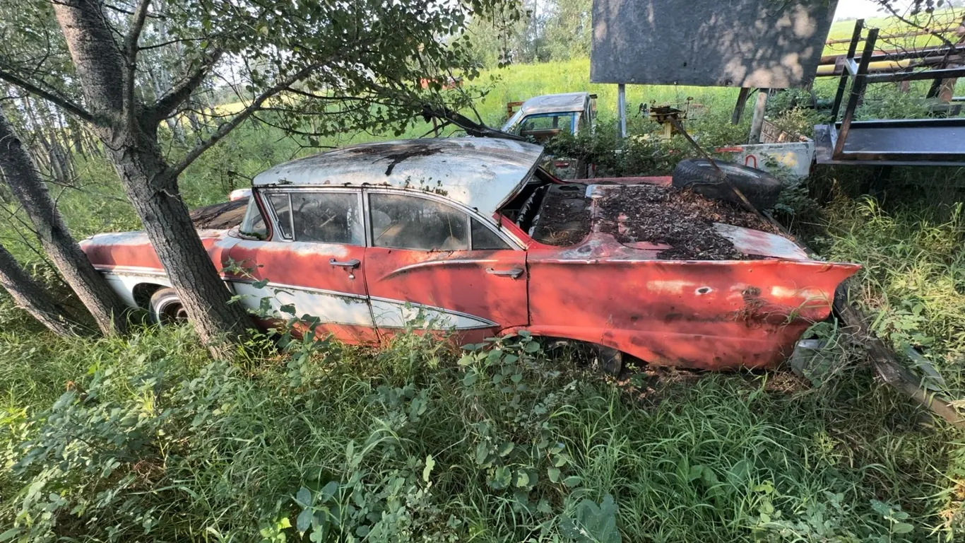 1958 Chevrolet Bel Air Four Door Sedan Project Car