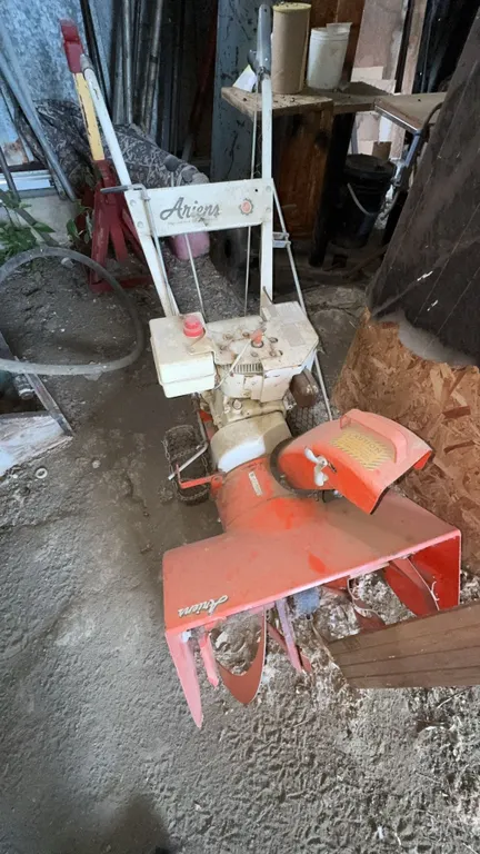 Ariens Snow Blower with Red Auger Housing