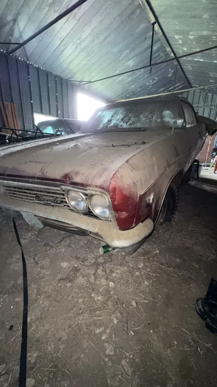 1965 Chevrolet Impala Barn Find Coupe Project Car
