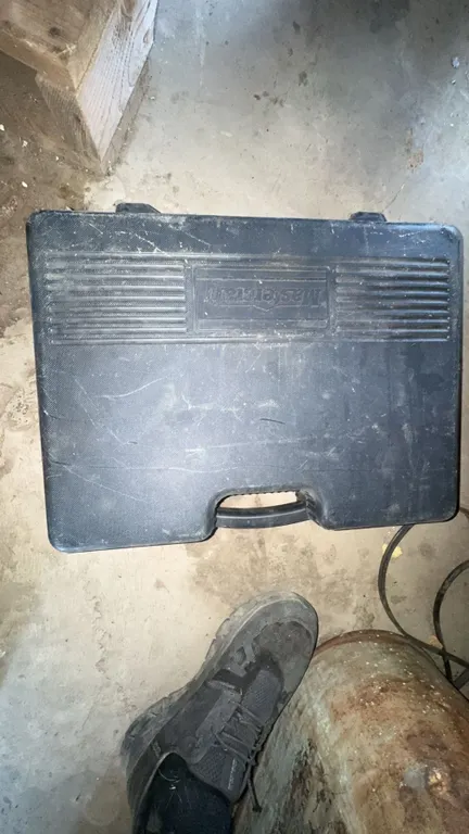 Mastercraft Black Plastic Tool Case