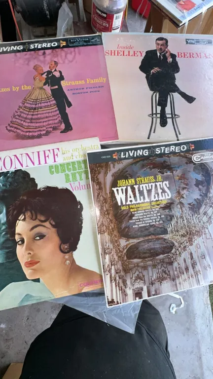 4 RCA Victor Living Stereo Vinyl Records
